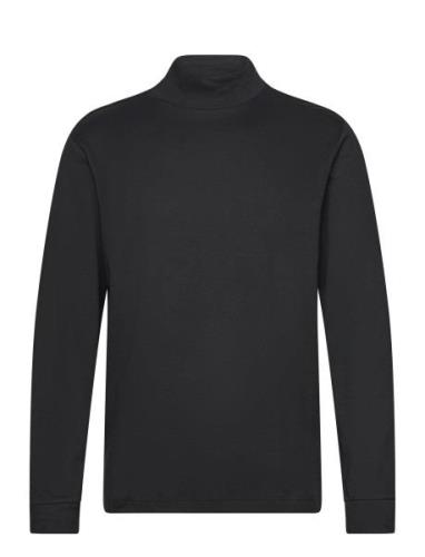 Perkins Neck Long-Sleeved T-Shirt Tops T-shirts Long-sleeved Black Man...