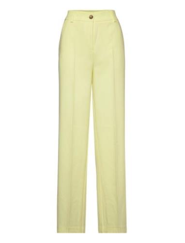 Gale Pants Bottoms Trousers Wide Leg Yellow Modström