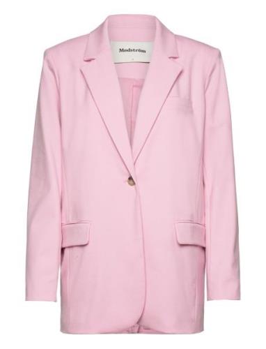 Ankermd Blazer Blazers Single Breasted Blazers Pink Modström