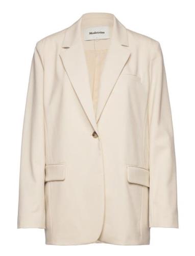 Ankermd Blazer Blazers Single Breasted Blazers Beige Modström