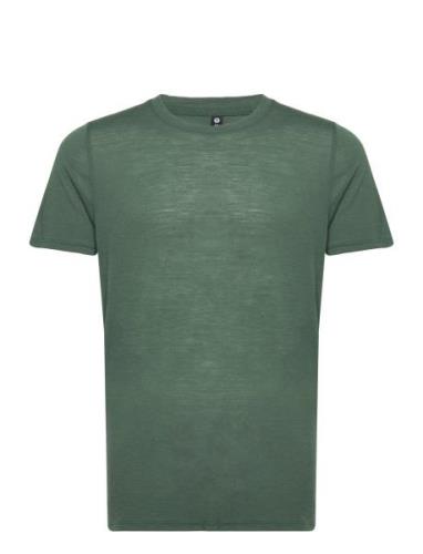 Jbs Of Dk T-Shirt Wool Gots Tops T-shirts Short-sleeved Green JBS Of D...