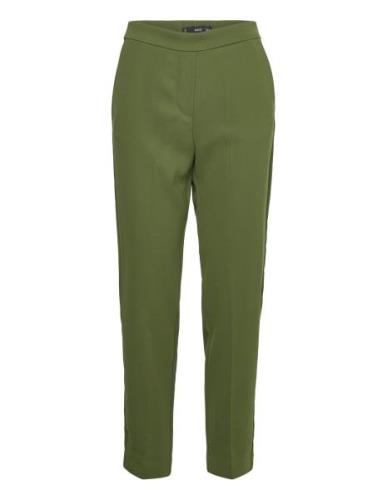 Semiflu Bottoms Trousers Straight Leg Green Mango