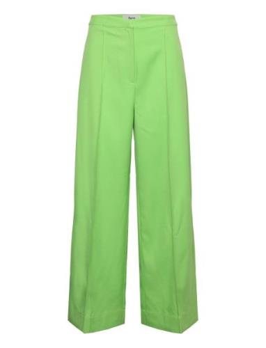 Vibebzwilde Pants Bottoms Trousers Wide Leg Green Bzr