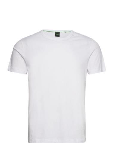 Teebo_N Sport T-shirts Short-sleeved White BOSS