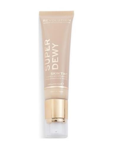 Revolution Superdewy Tinted Moisturiser Medium Light Foundation Sminke...