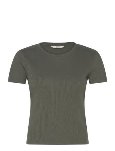 Top Lova Tops T-shirts & Tops Short-sleeved Green Lindex