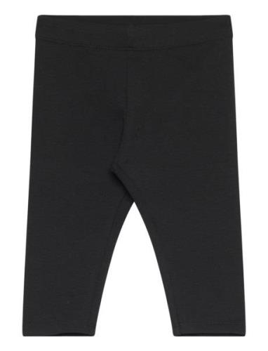 Leggings Brushed Inside Basic Bottoms Leggings Black Lindex