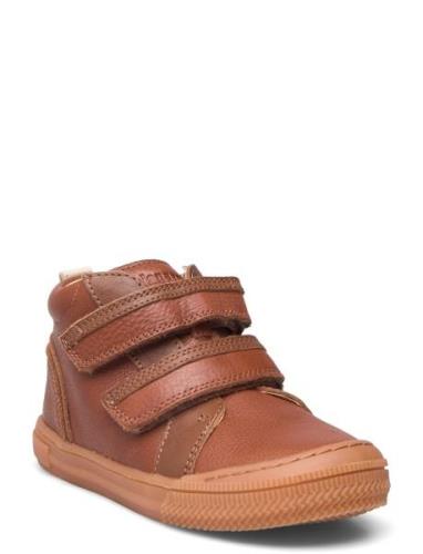 Bisgaard Cuba Høye Sneakers Brown Bisgaard