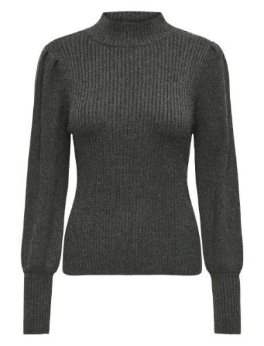 Onlkatia L/S Highneck Pullover Knt Noos Tops Knitwear Jumpers Grey ONL...