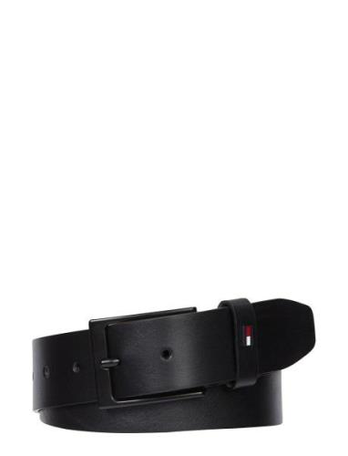 Layton New Leather 3.5 Accessories Belts Classic Belts Black Tommy Hil...