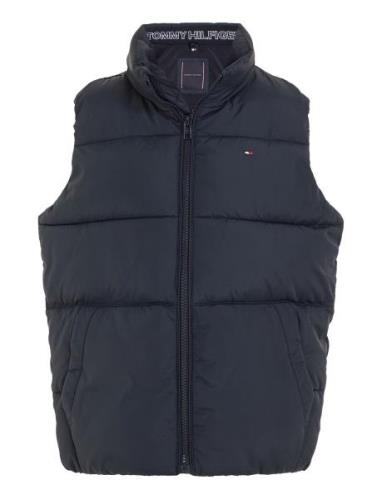 Essential Padded Vest Fôret Vest Navy Tommy Hilfiger