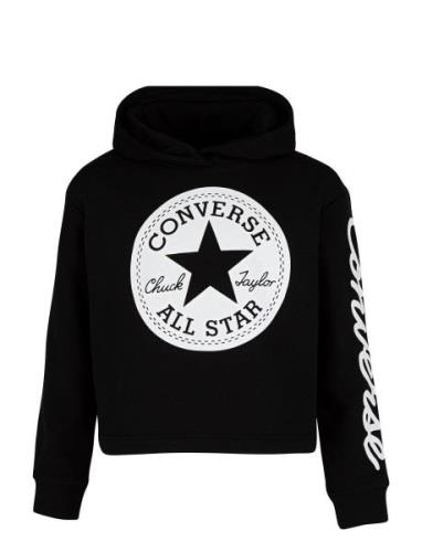 Converse Signature Cropped Hoodie Tops Sweat-shirts & Hoodies Hoodies ...