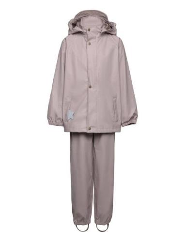 Matreinar Rain Set. Grs Outerwear Rainwear Rainwear Sets Purple Mini A...