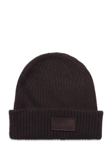 Ikaner Accessories Headwear Beanies Brown Munthe