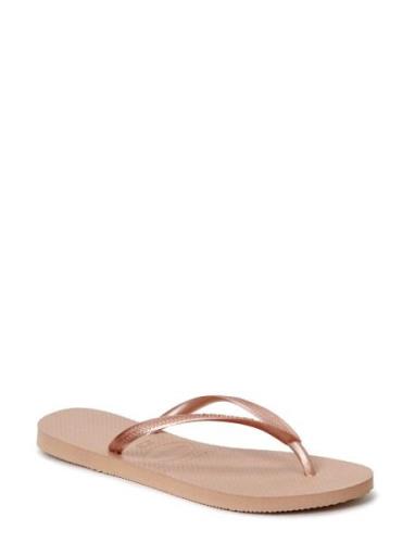 Hav. Slim Shoes Summer Shoes Sandals Flip Flops Pink Havaianas