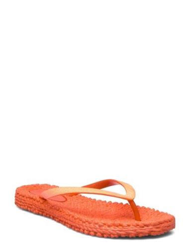 Flip Flop With Glitter Shoes Summer Shoes Sandals Flip Flops Orange Il...