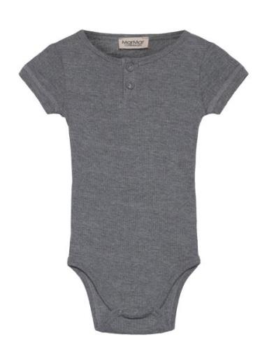 Body Ss Bodies Short-sleeved Grey MarMar Copenhagen