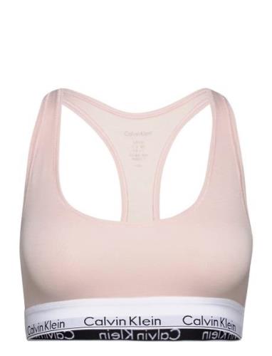 Unlined Bralette Lingerie Bras & Tops Soft Bras Tank Top Bras Pink Cal...