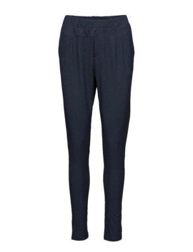 Jillian Pants Bottoms Trousers Slim Fit Trousers Blue Kaffe