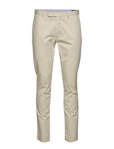 Slim Fit Hdn Pant Designers Trousers Chinos Cream Polo Ralph Lauren