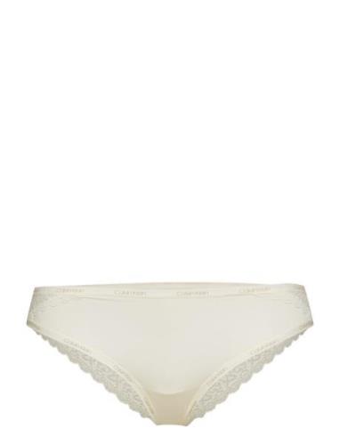 Brazilian Lingerie Panties Brazilian Panties Cream Calvin Klein