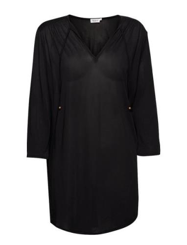 Sheer Tunic Blouse Tops Tunics Black Filippa K