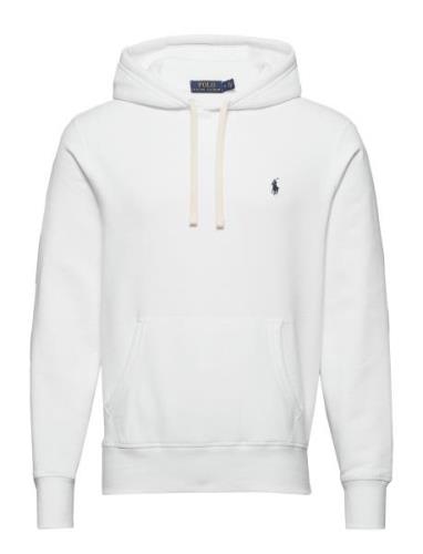 Rl Fleece-Lsl-Knt Designers Sweat-shirts & Hoodies Hoodies White Polo ...