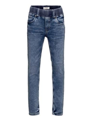 Denim Sigge Bottoms Jeans Skinny Jeans Blue Lindex