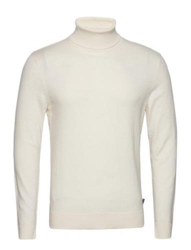 Jjeemil Knit Roll Neck Noos Tops Knitwear Turtlenecks Cream Jack & J S