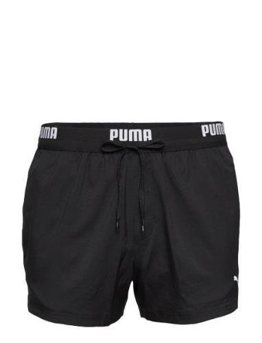 Puma Swim Men Logo Short Length Swi Sport Shorts Black Puma Swim