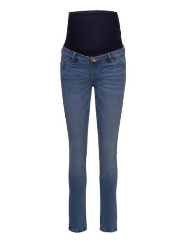 Trousers Denim Mom Clara Blue Bottoms Jeans Slim Blue Lindex