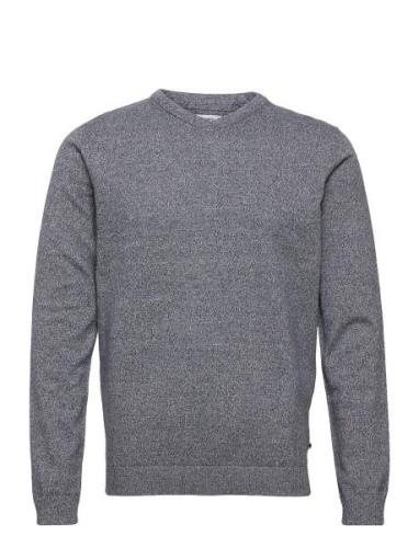 Jjebasic Knit V-Neck Noos Tops Knitwear V-necks Grey Jack & J S