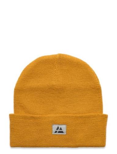 Polyester Beanie Sport Headwear Beanies Yellow Danish Endurance