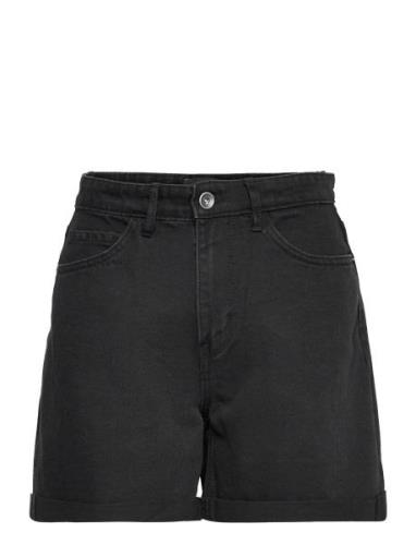 Onlvega Hw Mom Dnm Shorts Noos Bottoms Shorts Denim Shorts Black ONLY