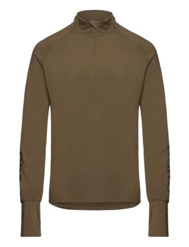 Borg Midlayer Half Zip Sport Sweat-shirts & Hoodies Fleeces & Midlayer...