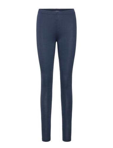 Almann Leggings Long Bottoms Leggings Blue Noa Noa