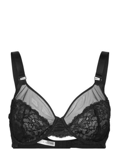 Bra Aster Wide Straps Emelie Lingerie Bras & Tops Full Cup Bras Black ...