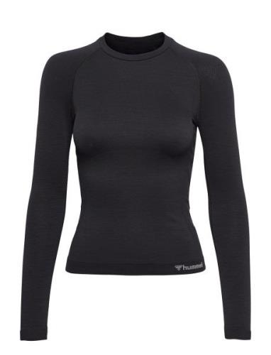 Hmlclea Seamless Tight T-Shirt L/S Sport T-shirts & Tops Long-sleeved ...