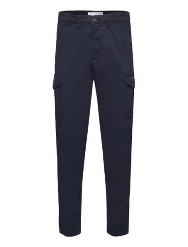 Slhslim-Tapered Wick Pant W Bottoms Trousers Cargo Pants Navy Selected...