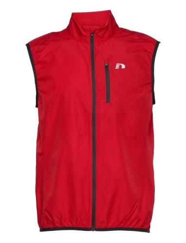 Men's Core Gilet Sport Vests Red Newline