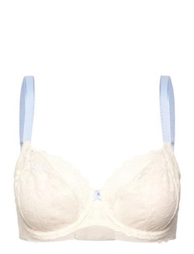 Offbeat Uw Side Support Bra Lingerie Bras & Tops Full Cup Bras Beige F...