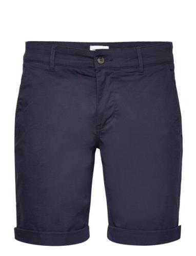 Superflex Chino Shorts Bottoms Shorts Chinos Shorts Navy Lindbergh