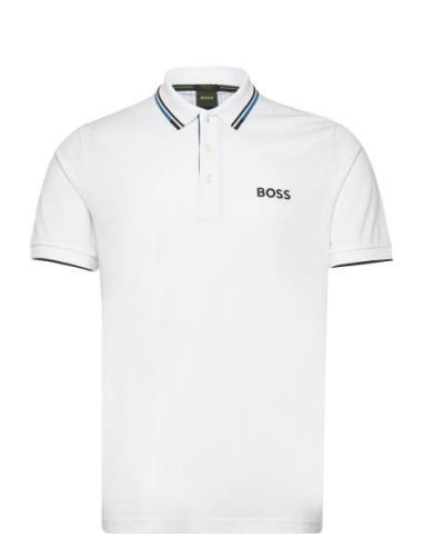 Paddy Pro Sport Polos Short-sleeved White BOSS