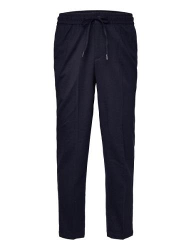 Barcelona Jeff Pants Bottoms Trousers Casual Navy Clean Cut Copenhagen