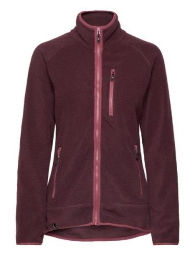 Gale Jkt W Sport Sweat-shirts & Hoodies Fleeces & Midlayers Burgundy F...