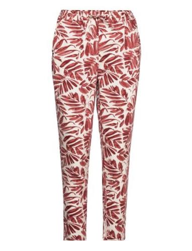 Sc-Dafne Bottoms Trousers Slim Fit Trousers Red Soyaconcept