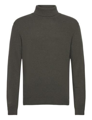 Ragnar Tops Knitwear Turtlenecks Khaki Green SIR Of Sweden