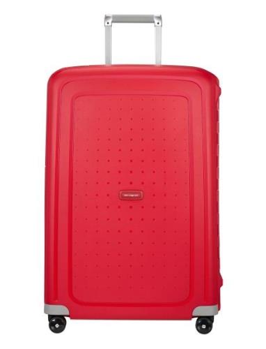 S'cure Spinner 75Cm Chrimson Red 1235 Bags Suitcases Red Samsonite