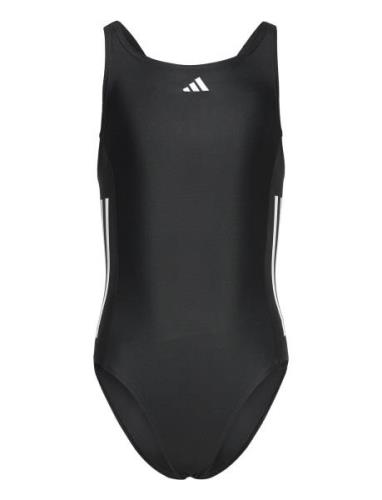 Adidas Cut 3 Stripes Swimsuit Sport Swimsuits Black Adidas Performance