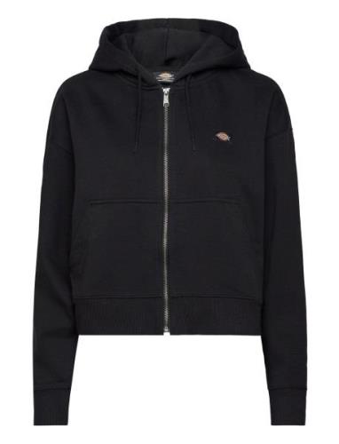 Oakport Zip Hoodie Tops Sweat-shirts & Hoodies Hoodies Black Dickies